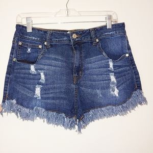 Altar'd State distressed denim shorts